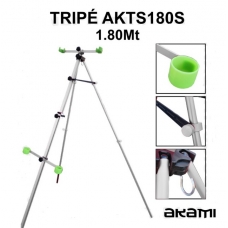 TRIPÉ AKAMI AKTS180S EM ALUMÍNIO - 1.80MT